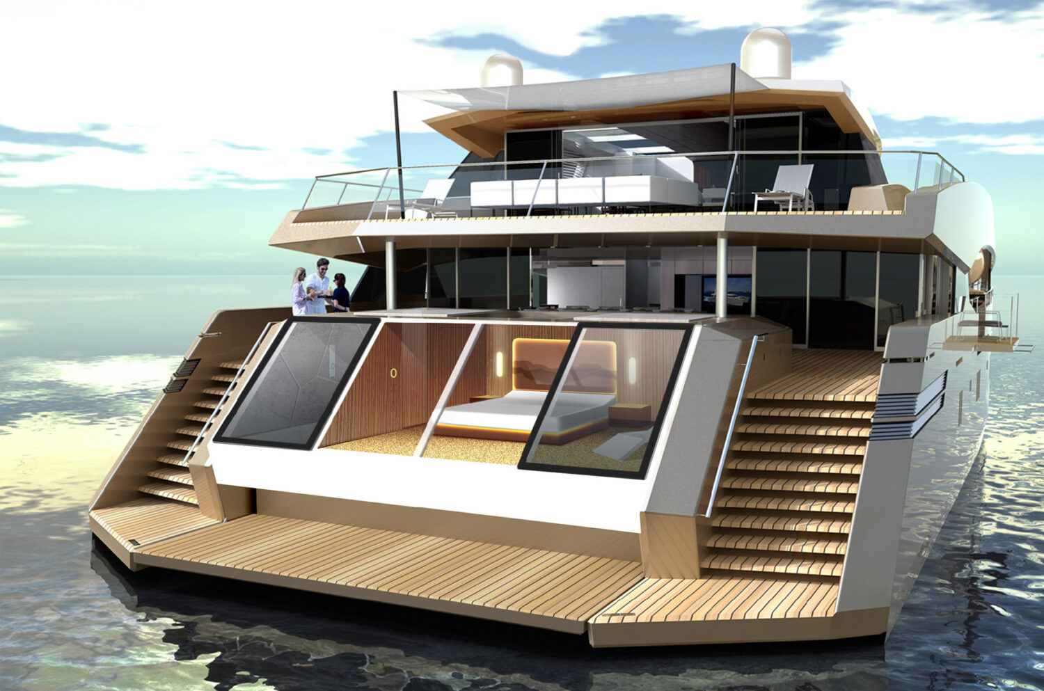 115 Sunreef Power Catamaran Super Yacht