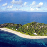 Cousine Island on Seychelles in Indian Ocean