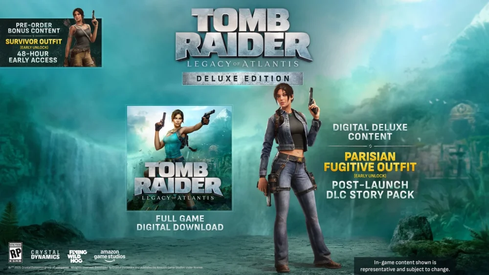 Tomb Raider Legacy of Atlantis Preorders